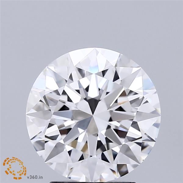 2.5ct Round F VVS2 Natural Diamond
