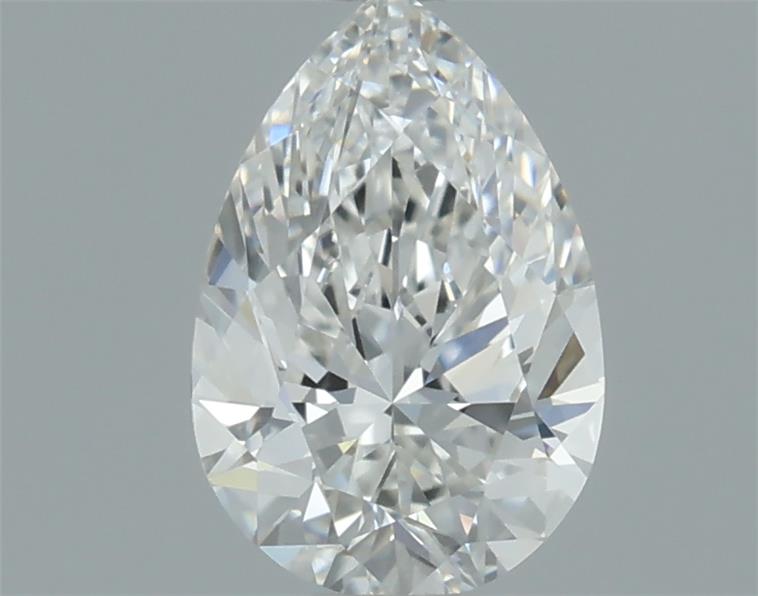 0.52ct Pear F VVS1 Natural Diamond
