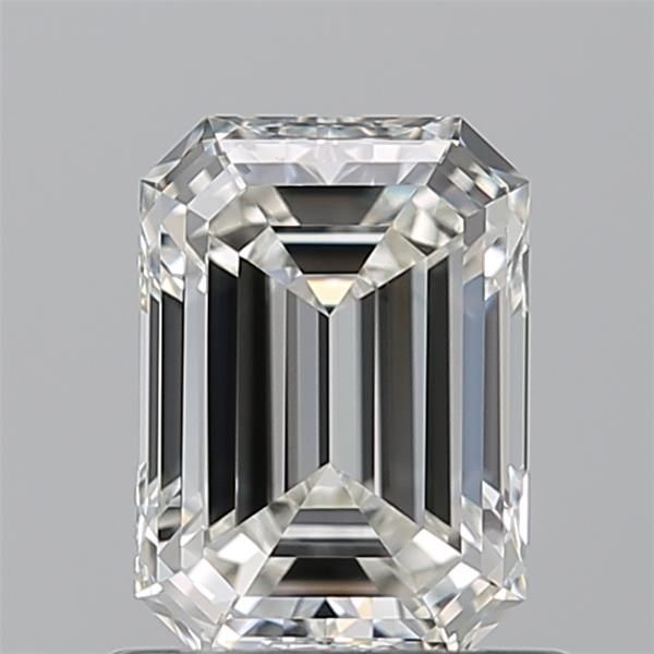 0.9ct Emerald H VVS2 Natural Diamond