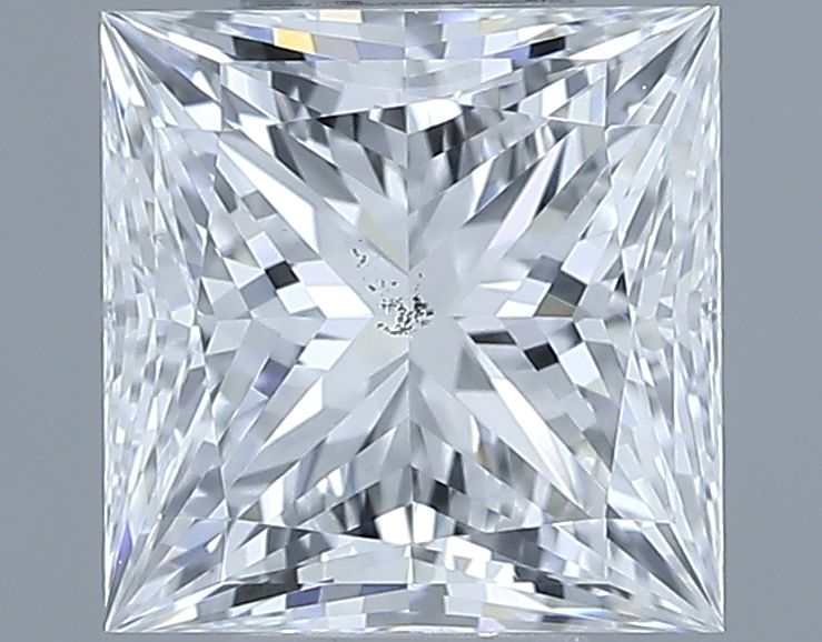 1ct Princess F SI1 Natural Diamond