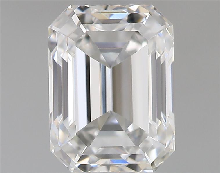0.51ct Emerald F IF Natural Diamond