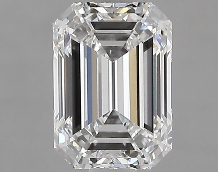 1.01ct Emerald F VVS1 Natural Diamond
