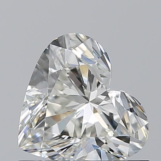 0.71ct Heart I VS2 Natural Diamond