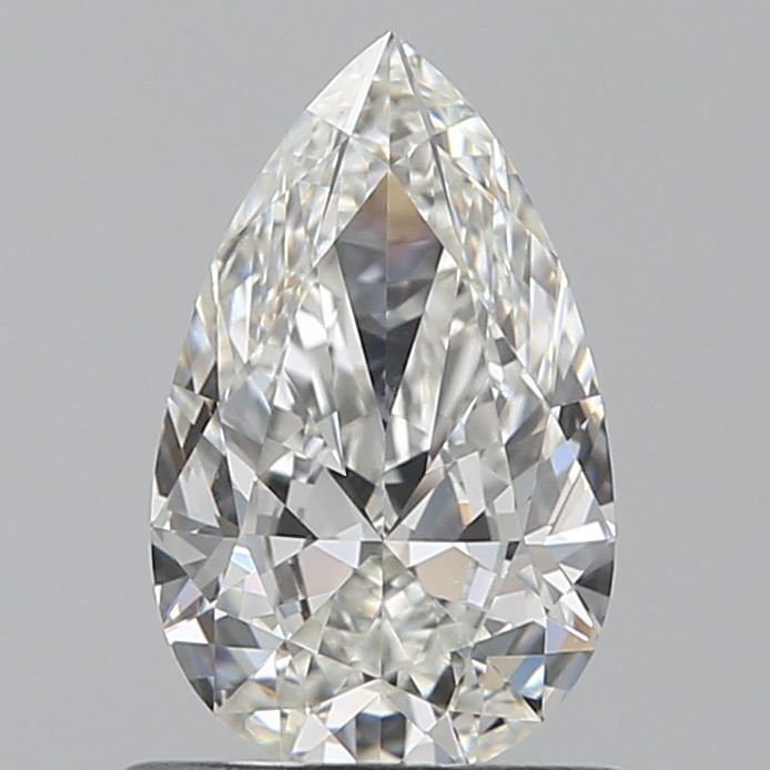 0.72ct Pear H IF Natural Diamond