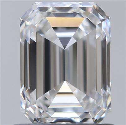 1ct Emerald E VVS2 Natural Diamond