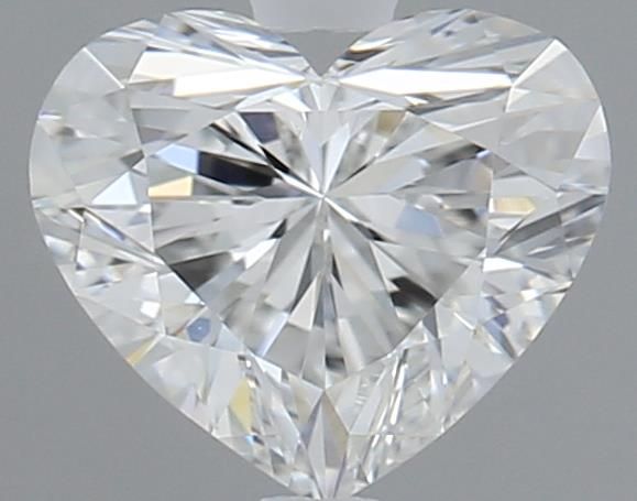 0.81ct Heart F VVS1 Natural Diamond