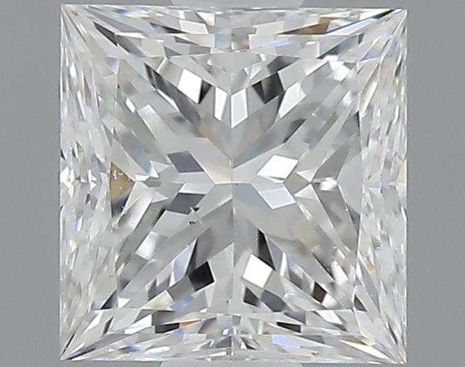 0.9ct Princess F SI1 Natural Diamond