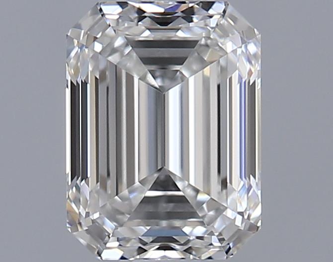 0.9ct Emerald F VVS1 Natural Diamond