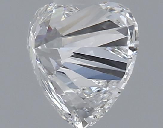 0.55ct Heart F VS1 Natural Diamond