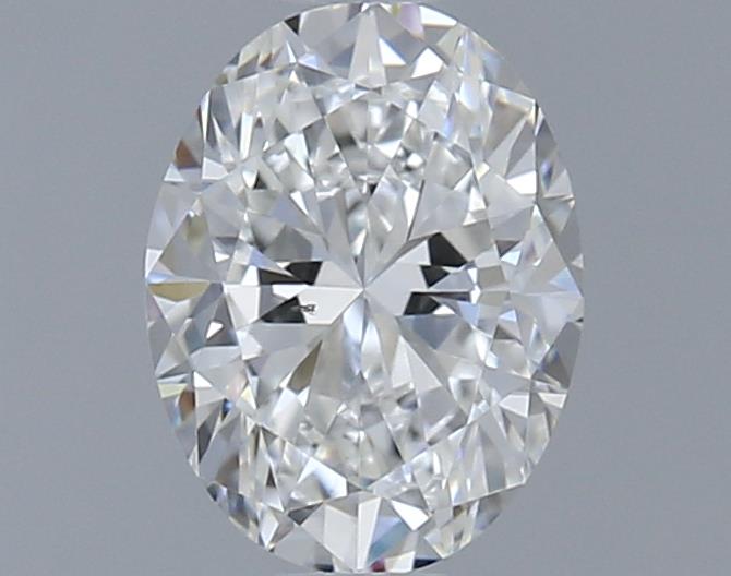 0.81ct Oval F SI1 Natural Diamond