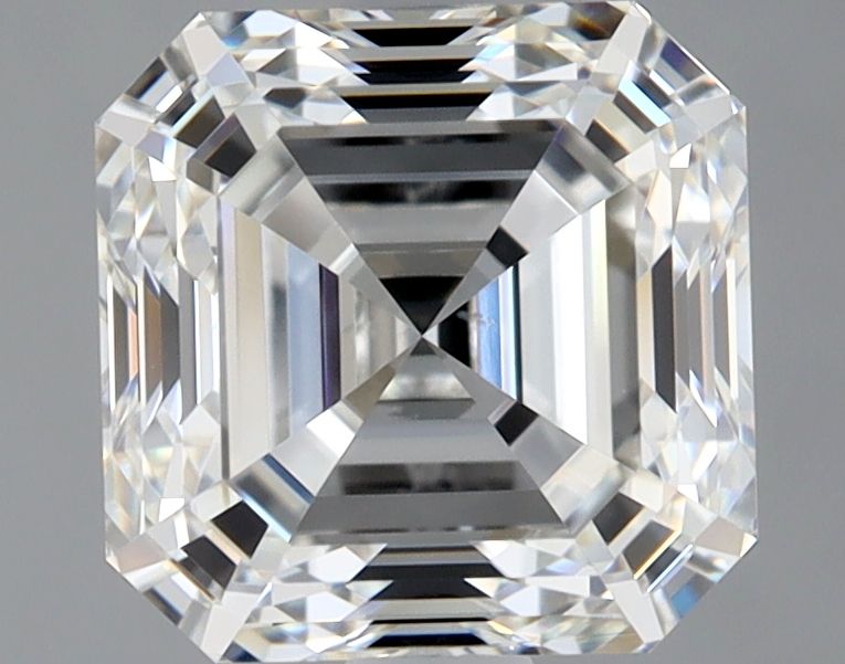 2ct Asscher G VS2 Natural Diamond