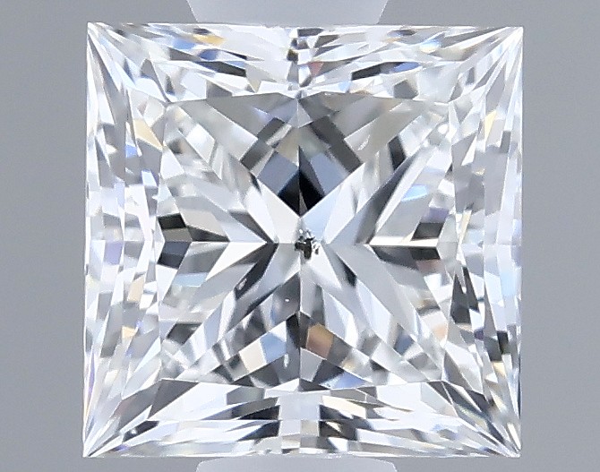 0.72ct Princess F SI1 Natural Diamond
