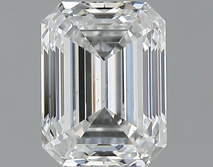 0.71ct Emerald F VS2 Natural Diamond