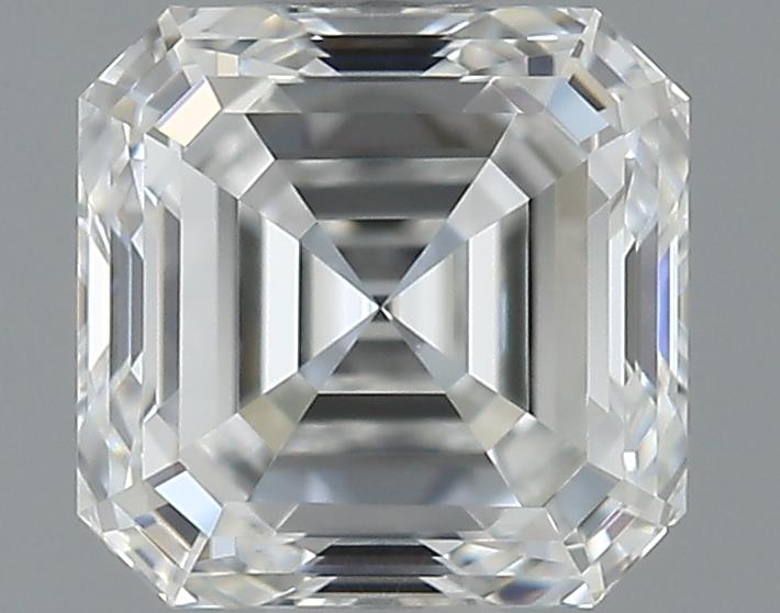 0.71ct Asscher F VS1 Natural Diamond