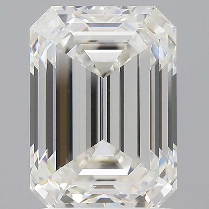 1.7ct Emerald G VVS1 Natural Diamond