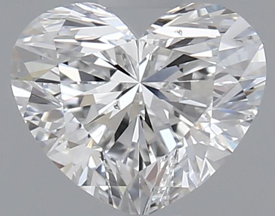 0.9ct Heart F VS2 Natural Diamond
