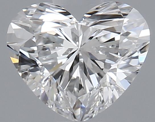 0.54ct Heart E IF Natural Diamond