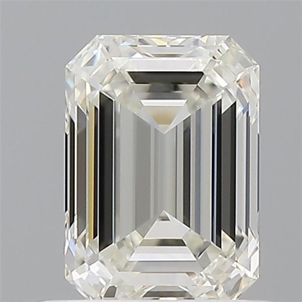 0.7ct Emerald J VVS1 Natural Diamond