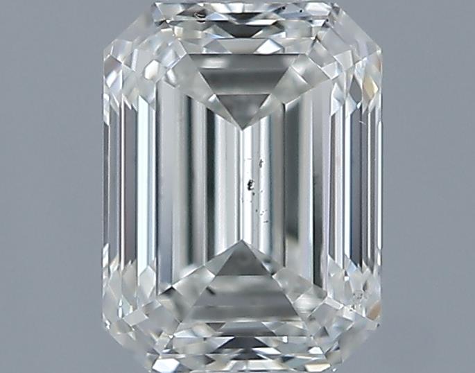 0.81ct Emerald J SI1 Natural Diamond