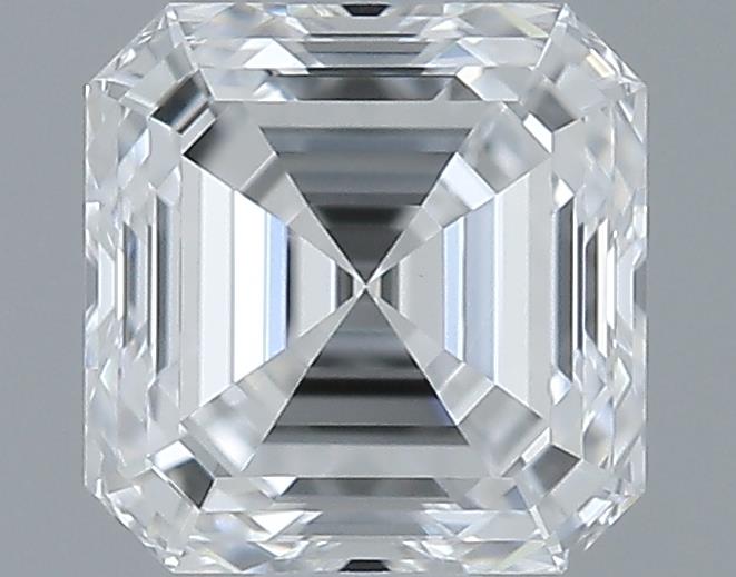 0.61ct Asscher D VVS2 Natural Diamond