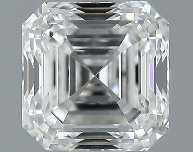 0.7ct Asscher F VVS1 Natural Diamond