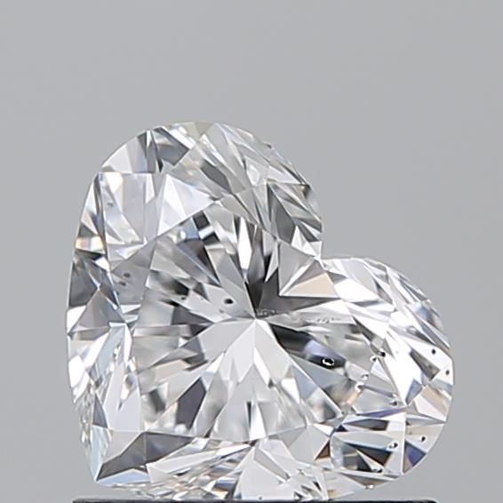 1.02ct Heart D SI1 Natural Diamond