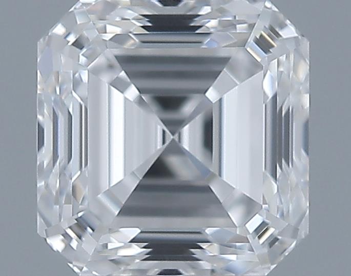 0.64ct Asscher E VVS1 Natural Diamond