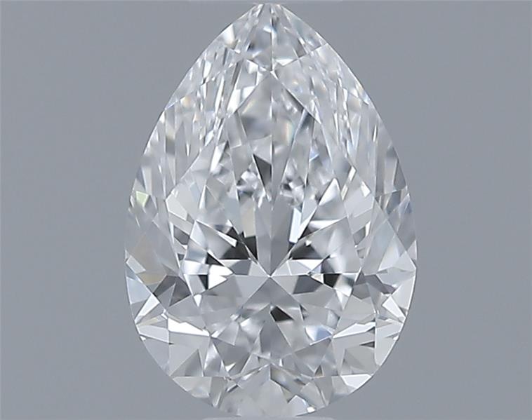 0.6ct Pear D FL Natural Diamond