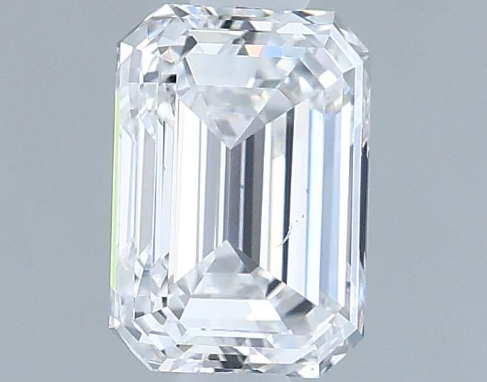 0.9ct Emerald E SI1 Natural Diamond