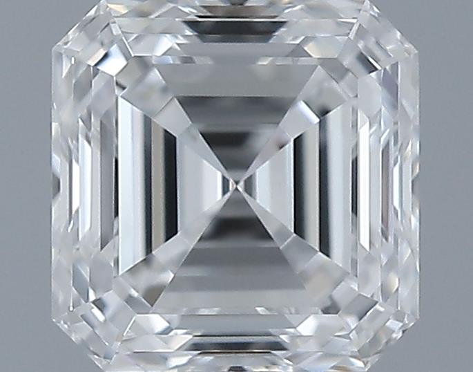 0.71ct Asscher E VS1 Natural Diamond