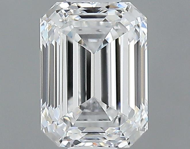 0.7ct Emerald D VVS1 Natural Diamond