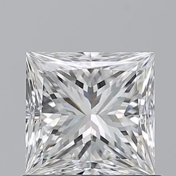 0.9ct Princess G VS2 Natural Diamond
