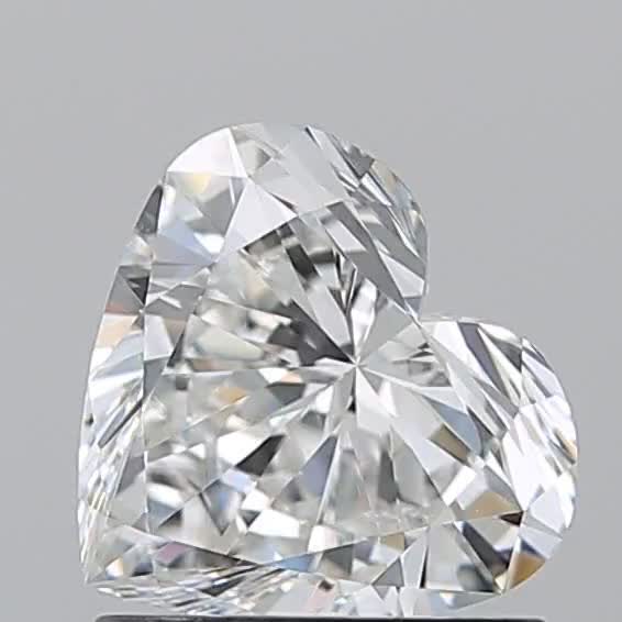 1.01ct Heart G VS1 Natural Diamond