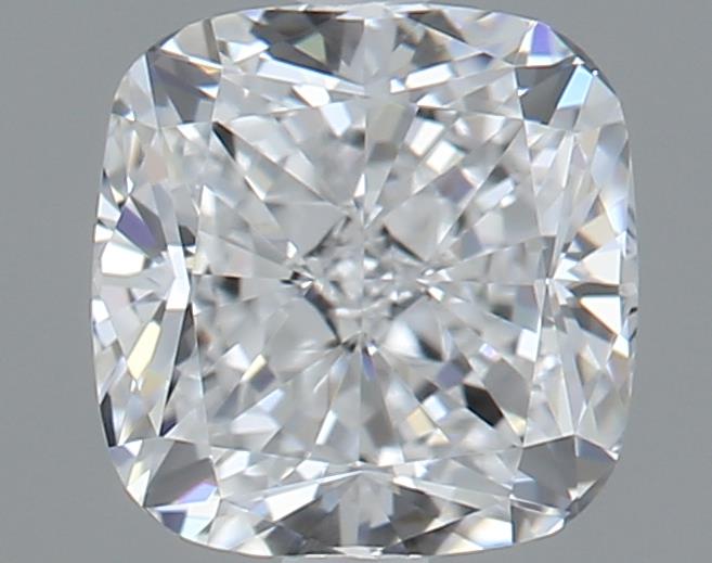 0.64ct Cushion D VVS2 Natural Diamond