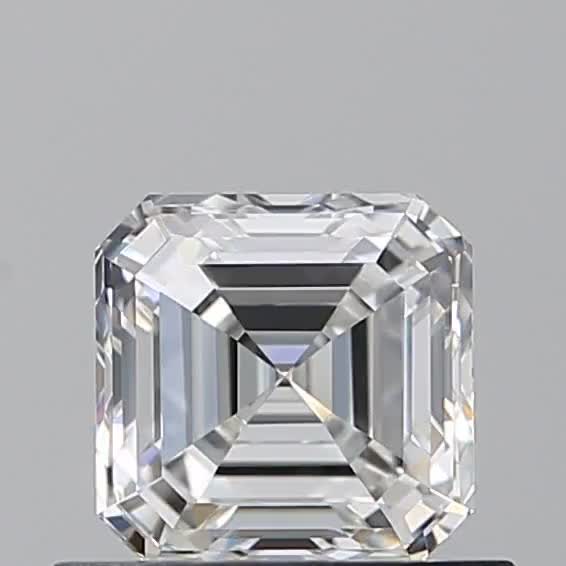 0.7ct Asscher F VVS1 Natural Diamond