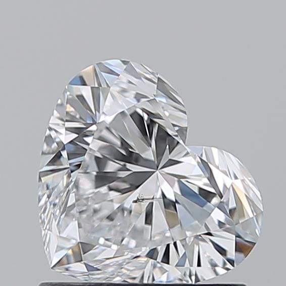 1.03ct Heart D SI2 Natural Diamond