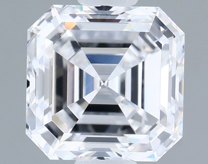 1ct Asscher D VVS2 Natural Diamond