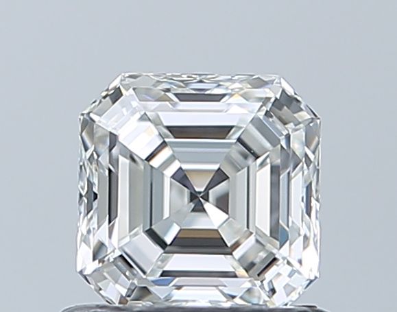 0.71ct Asscher F IF Natural Diamond