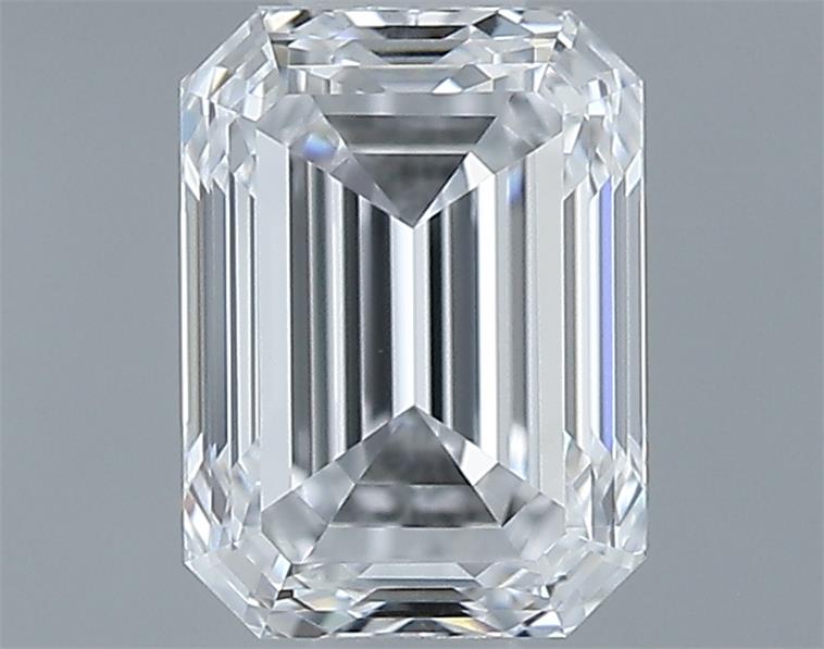0.9ct Emerald D VVS2 Natural Diamond