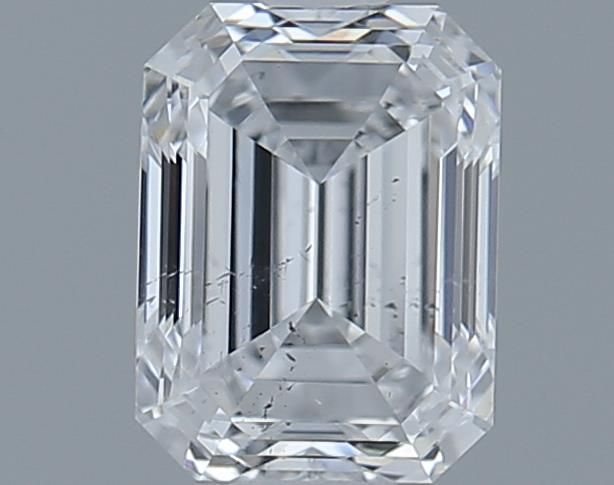 1ct Emerald D SI2 Natural Diamond