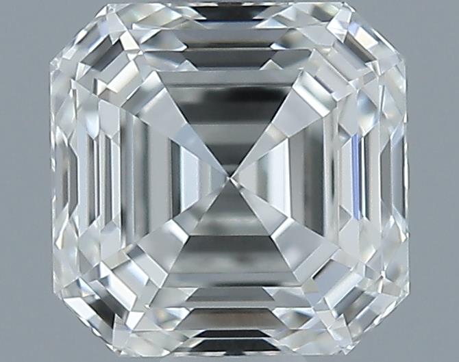 0.71ct Asscher H IF Natural Diamond