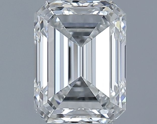 1ct Emerald F VVS1 Natural Diamond