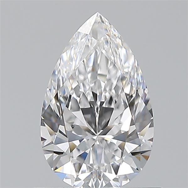 0.74ct Pear D VVS2 Natural Diamond