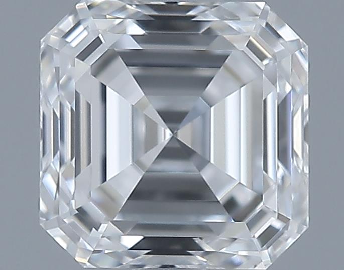 0.6ct Asscher E VVS1 Natural Diamond