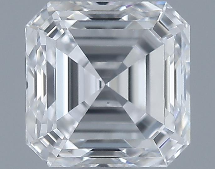 0.8ct Asscher D VS2 Natural Diamond
