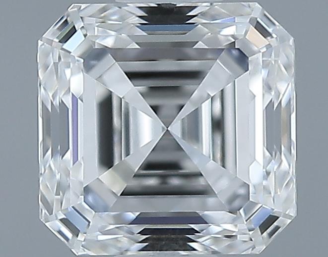 0.72ct Asscher F FL Natural Diamond