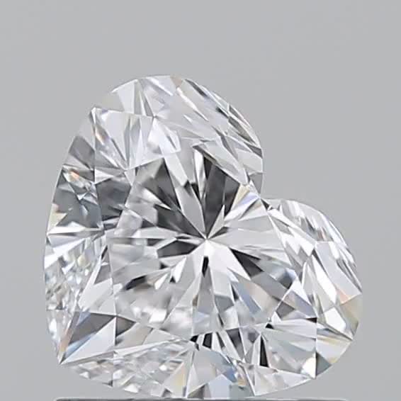 1.01ct Heart D VVS2 Natural Diamond