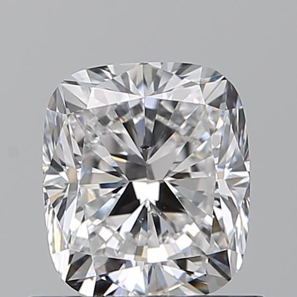 0.9ct Cushion D SI1 Natural Diamond
