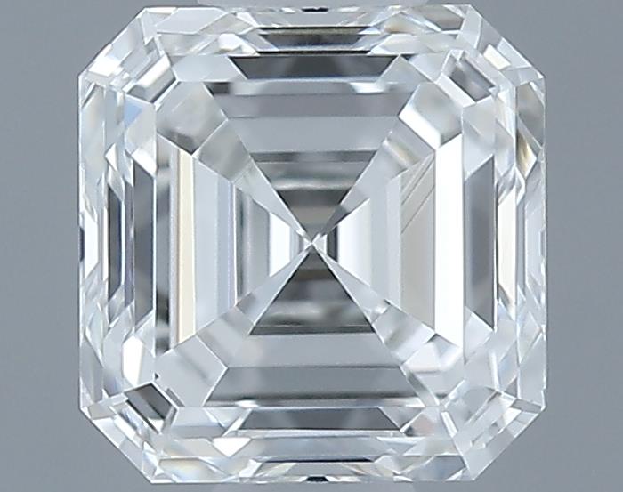 0.7ct Asscher F VS1 Natural Diamond