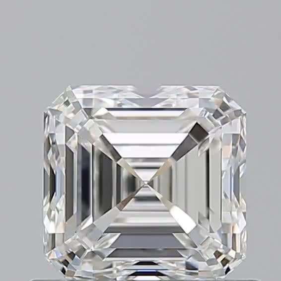 0.9ct Asscher H VVS2 Natural Diamond